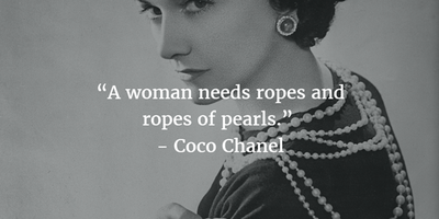 The timeless beauty of pearls.