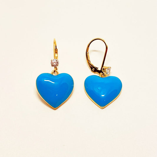Send Love Earrings (Blue)