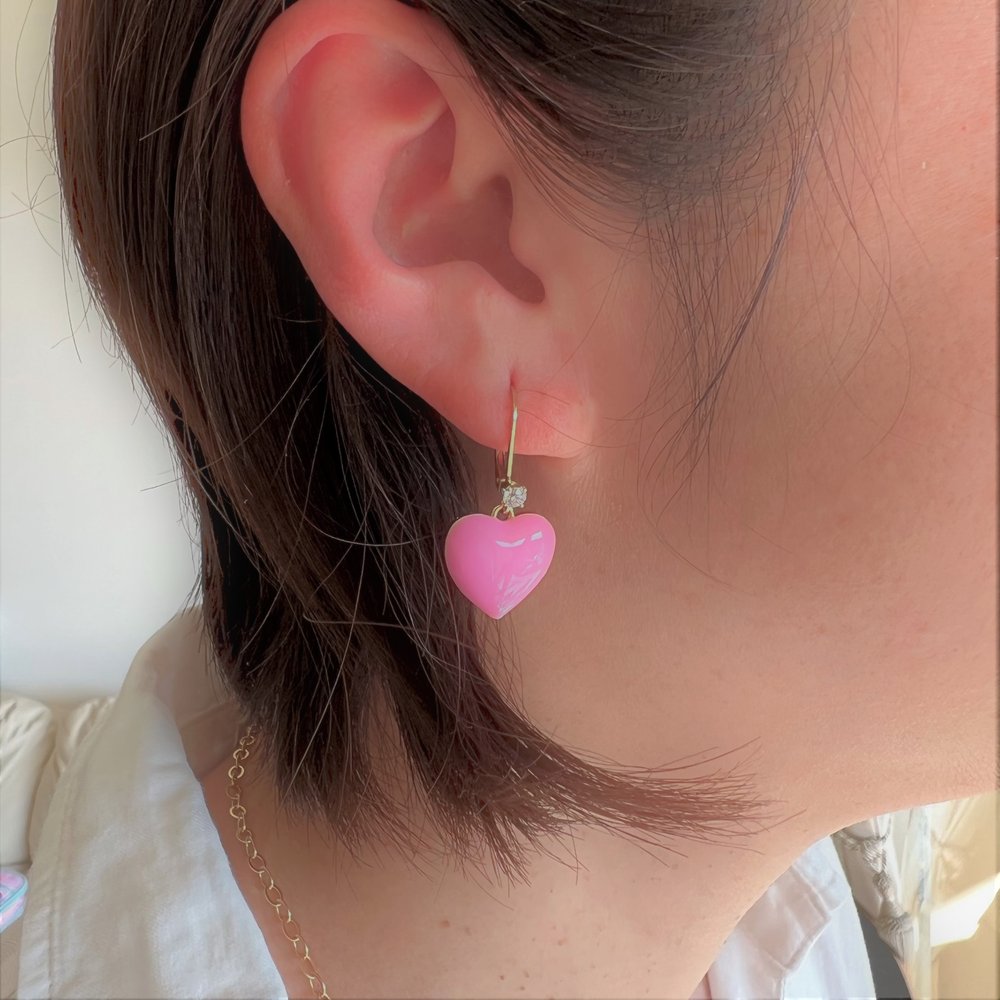 Send Love Earrings (Pink)