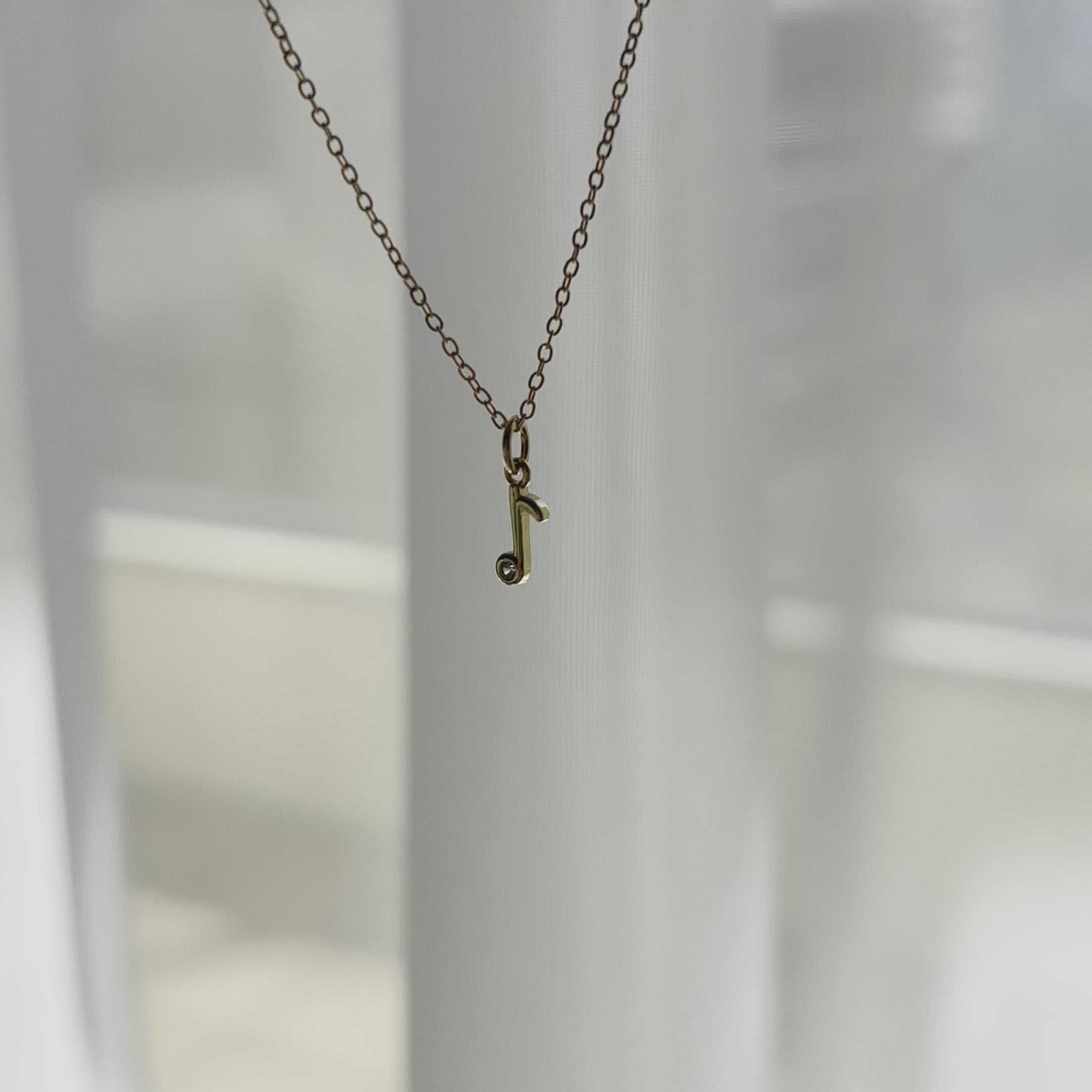 Musical Note Necklace