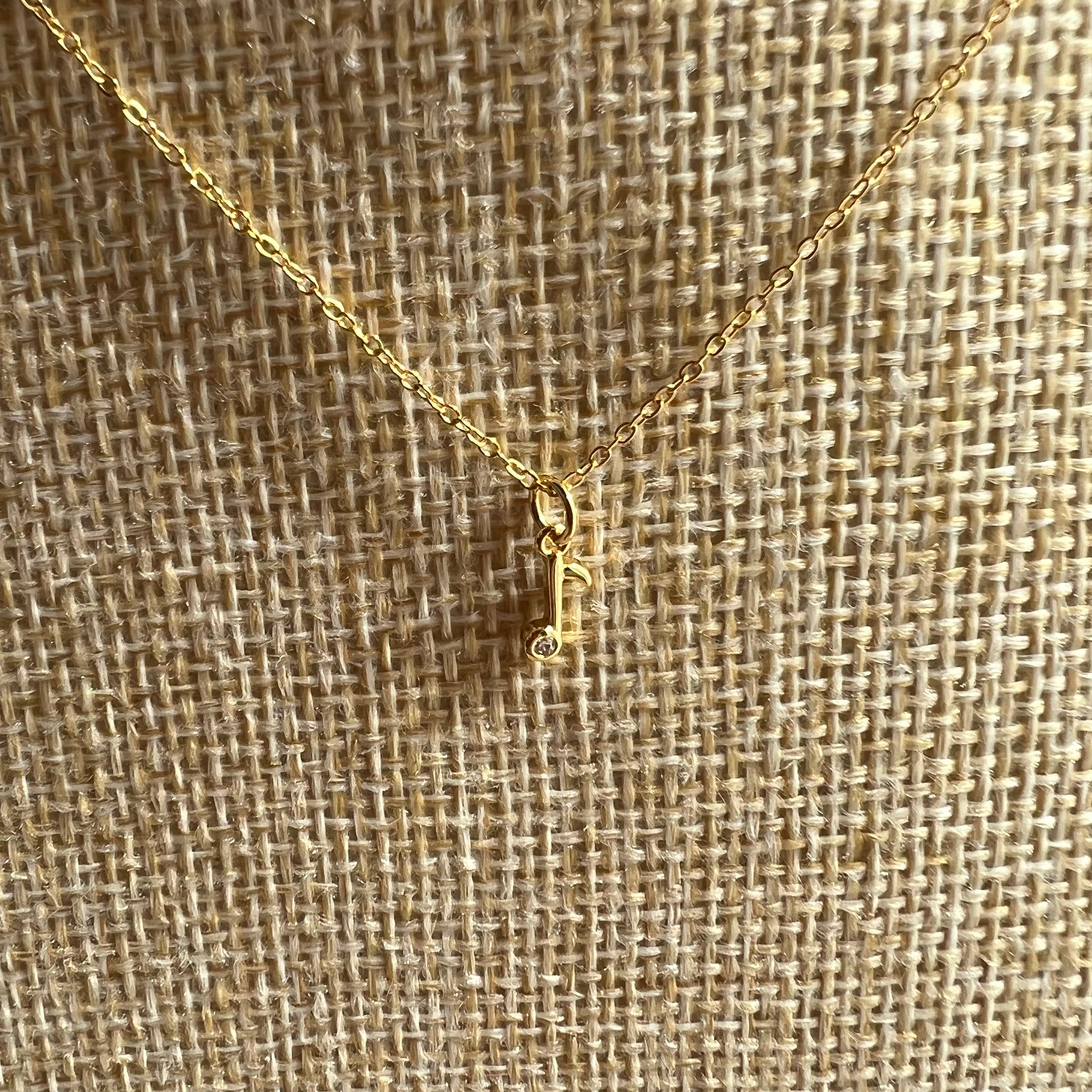 Musical Note Necklace